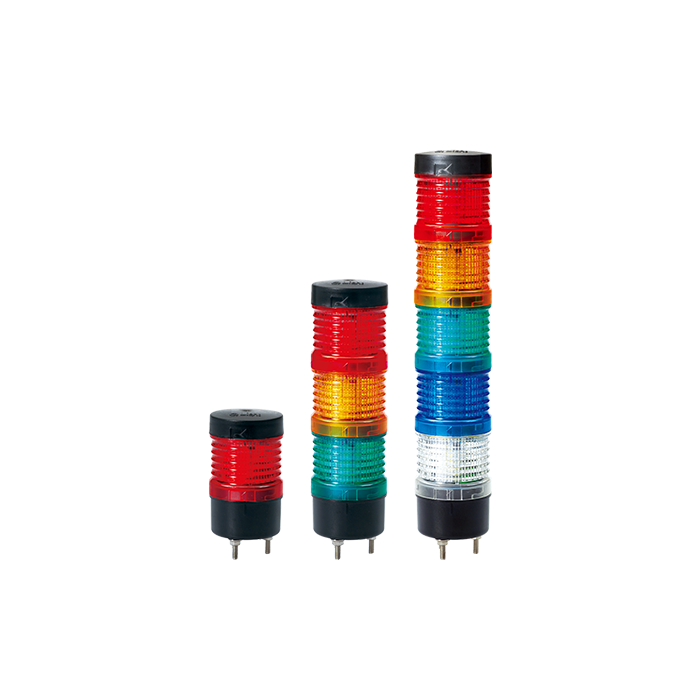 QT50ML Ø50mm 直附型 模块型多功能LED多层信号灯