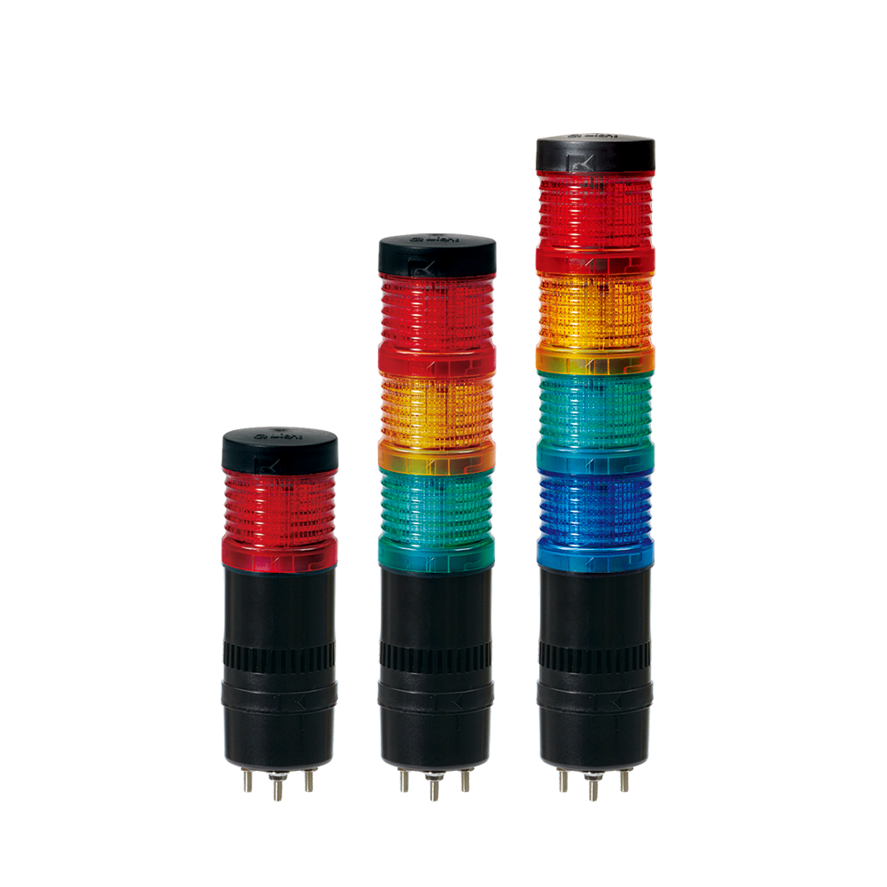 QT70ML Ø70mm 直附型 模块型多功能LED多层信号灯