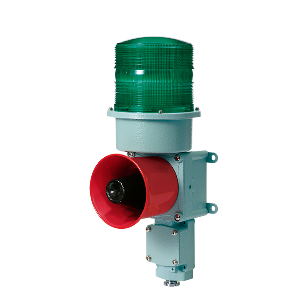 SDS Ø150mm 船舶/ 重负荷用 氙灯管爆闪型警示灯 & 信号音喇叭