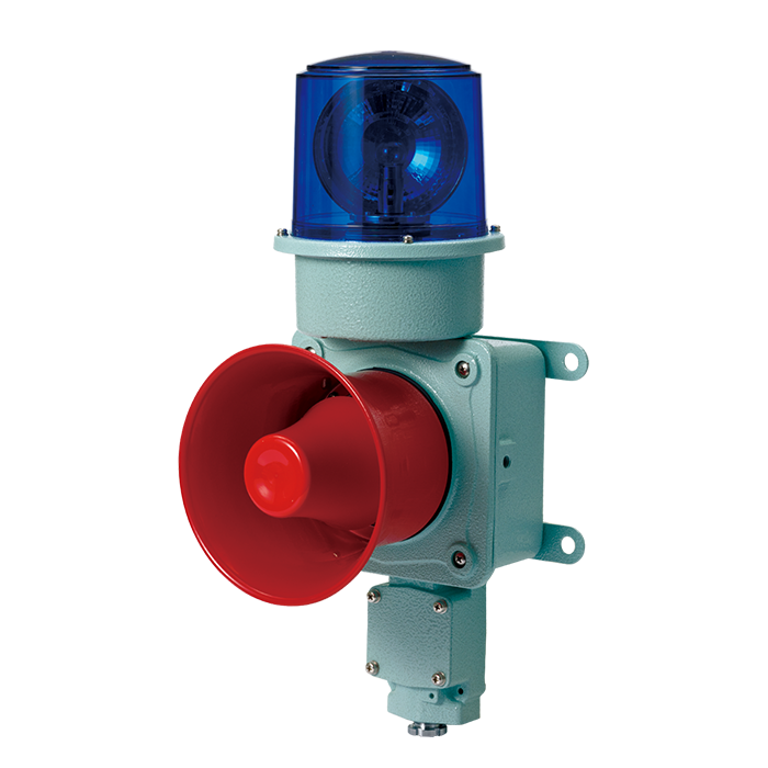 SMD Ø150mm 船舶/ 重负荷用 灯泡反射镜旋转警示灯 & 信号音喇叭